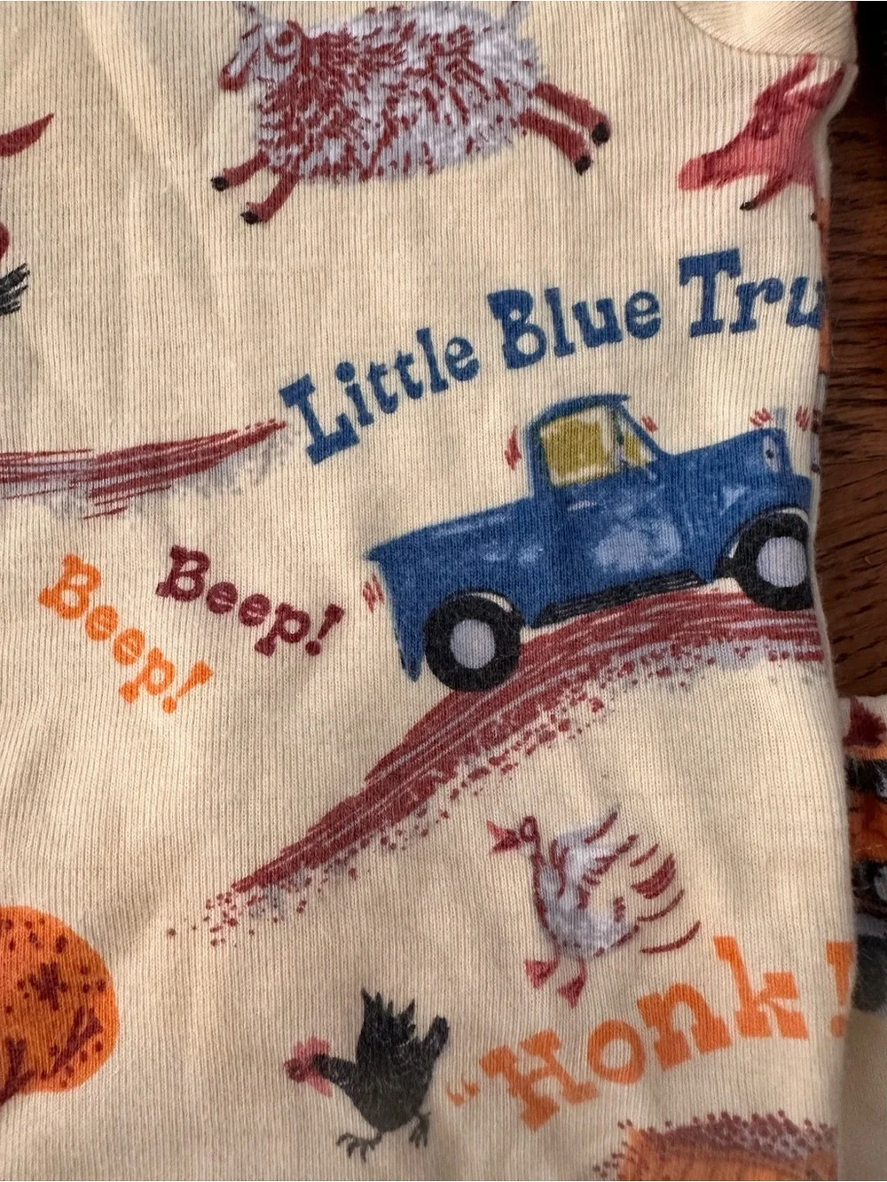 Little Blue Truck Character Pajamas